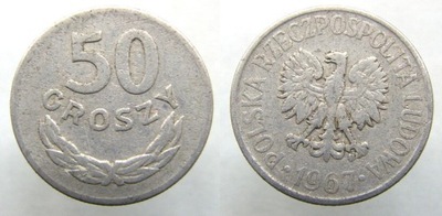 9693. PRL, 50 GROSZY, 1967 ST.3