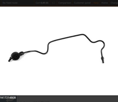 Трубка sprzęgająca vag фото №1