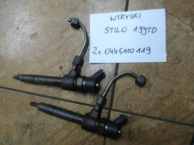 STILO 1.9JTD ĮPURŠKIKLIS ĮPURŠKIKLIAI 0445110119 