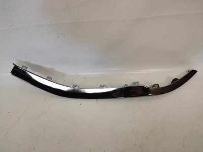 Hyundai tucson iv молдинг бампера хром правая перед 2020- фото №1