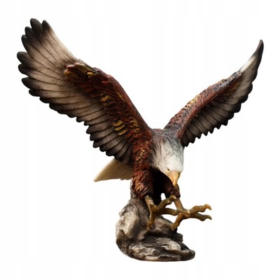 Nowoczesna figurka orła Kolekcjonerska rzeźba dla