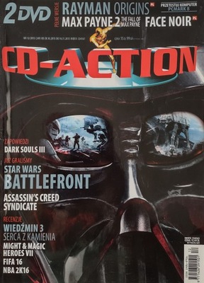 CD-Action 12/2015 płyty DVD