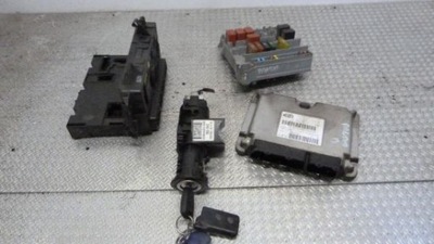 Бортовий комп'ютер імобілайзер 51793116 замок запалювання fiat panda фото №1