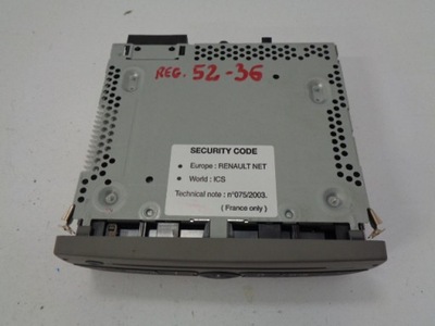 Renault kangoo iii 3 радіо cd nowe оригінальні фото №1