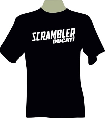 T-shirt koszulka motocyklowa ducati SCRAMBLER