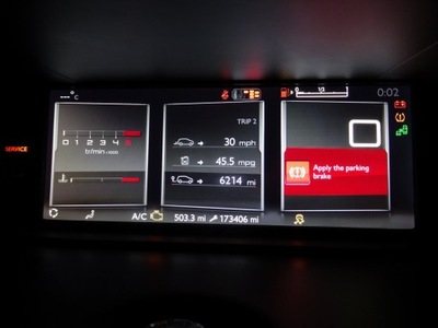 Citroen c4 picasso ii лічильник дисплей 9808860580 фото №1