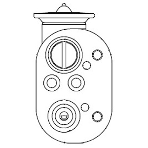 VOŽTUVAI ROZPREZNE KONDICIONAVIMO DELPHI CB1001V 