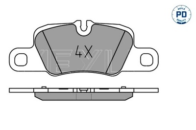 MEYLE PADS BRAKE REAR PORSCHE 911 911 TARGA CAYENNE PANAMERA  