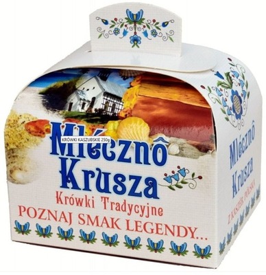 Kaszubskie krówki Mlécznô Krusza 250 g