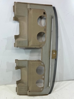 Полиця задня mercedes w140 s500 рестайлінг  long бежевий замша шторка фото №1