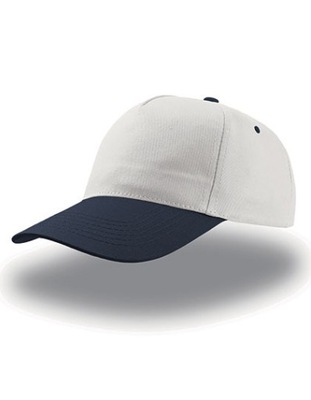 CZAPKA Z DASZKIEM Start Five Cap WHITE/NAVY