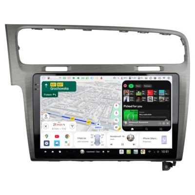 Radio Nawigacja Android VW Volkswagen Golf 7 DUDU6 8/128 2K QLED CP/AA