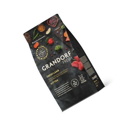 GRANDORF CAT FRESH Kitten Lamb 400g
