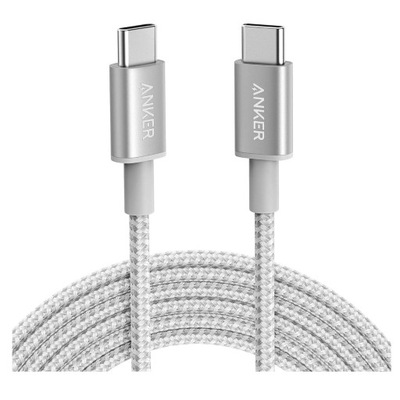 Kabel Anker USB - USB typ C 0,9 m biały