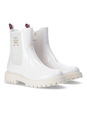 Buty Tommy Hilfiger Chelsea Boot Off White r. 39