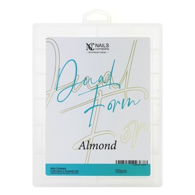 Nails Company Dual Form - Almond 120 szt