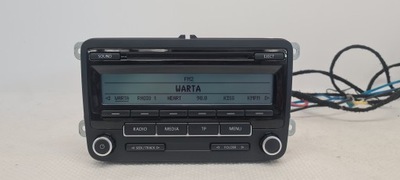 VW CADDY PASSAT JETTA RADIO CD MP3 AUX 1K0035186AA Z KODU 