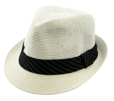 $98 BLOCK HEADWEAR Kapelusz Fedora 57-58cm S/M