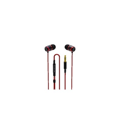 SoundMagic E10 Black-Red plecione kable wyróżniane