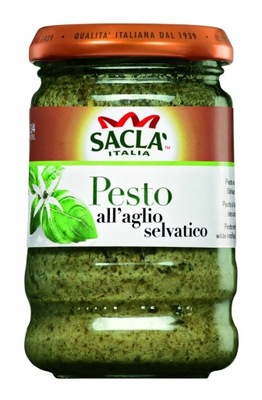 SACLA' Pesto sos z bazylią i niedźwiedzim czosnkie