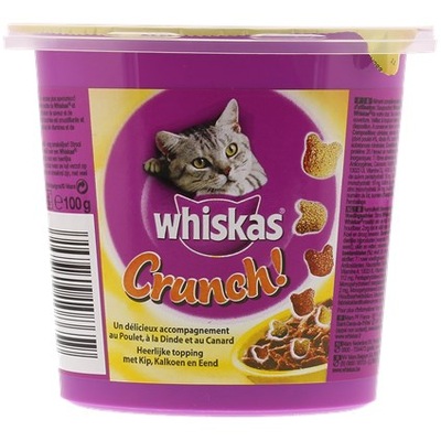 SUCHA KARMA DLA KOTA WHISKAS MIX SMAKÓW 100g