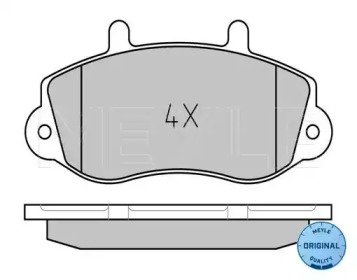 КОЛОДКИ ТОРМОЗНЫЕ VAUXHALL RENAULT OPEL MEYLE