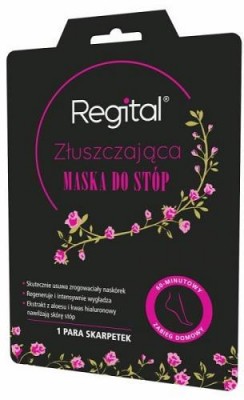 REGITAL Maska do stóp ZŁUSZCZAJĄCA 1 para