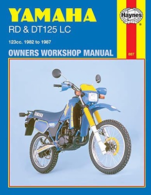 YAMAHA RD DT125LC (KSIĄŻKA) 