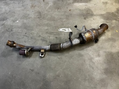 Каталізатор труба вихлопна вихлоп mercedes gls x166 450 3.0 b v6 фото №1