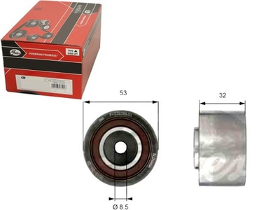Ролик напрямна ремінь розподільного валу volvo c30 c70 ii s фото №1