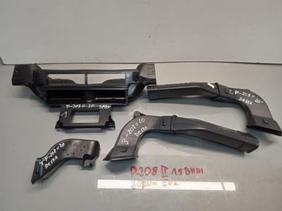 Труба повітрозабірник повітря повітропроводи peugeot 208 ii фото №1