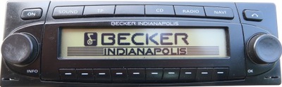 RADIO BECKER INDIANAPOLIS 7920 BURSZTYN CÓDIGO MAPAS MERCEDES BMW PORSCHE OPEL  