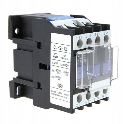 CJX2-1210 PRZEMYSLOWY CONTACTOR ELÉCTRICO CORRIENTE  