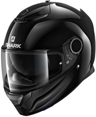 SHARK KASK MOTOCYKLOWY INTEGRALNY SPARTAN BLACK XL