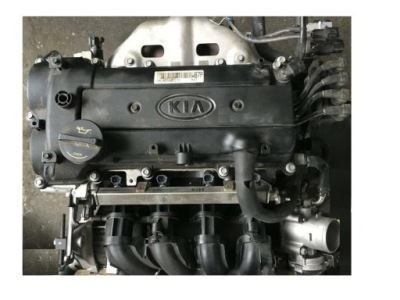 Двигатель комплект 1.2 g4la i10 i20 i30 kia rio 10r фото №1