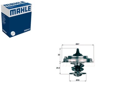 TEMPERATURE REGULATOR VW 92C T4 T5 MAHLE - milautoparts-fr.ukrlive.com