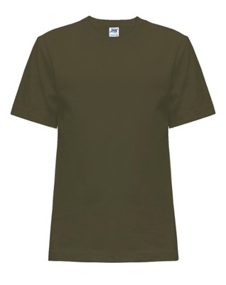 T-SHIRT DZIECIĘCY KOSZULKA JHK KHAKI 12-14Y 152 CM