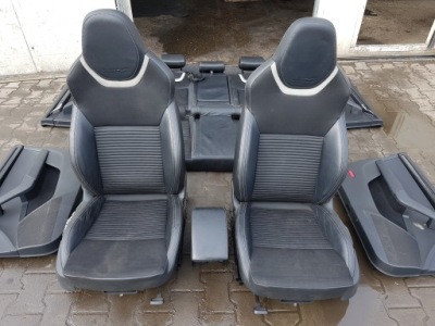 Skoda octavia 3 iii vrs hb сидіння заднє сидіння обшивки фото №1