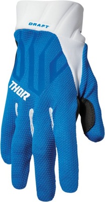 Rękawice Thor Draft blue/white XL