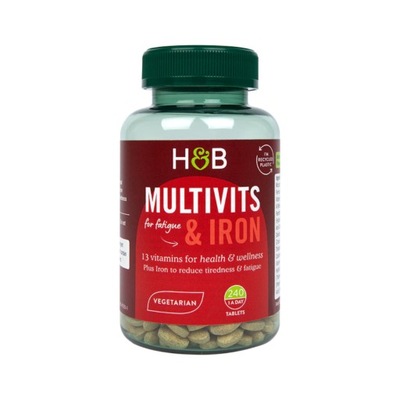 Holland & Barrett Multiwitaminy i Żelazo 240 tabl.