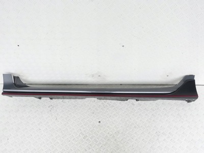 Honda civic x 10 17- type r порог левый молдинг фото №1