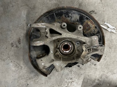 Поворотный кулак ступица задняя левый porsche cayenne ii 7p5 s lift 4.2d фото №1