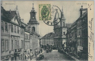 Warszawa ul. Freta 1908r.