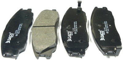 Гальмівні колодки p do hyundai h1 highway porter santa fe i фото №1