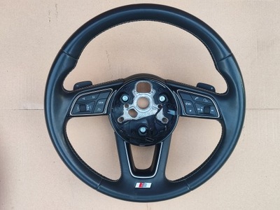 STEERING WHEEL MULTIFUNCTIONAL COMPLETE SET AUDI S4 A4 B9 S- LINE BLADES - milautoparts-fr.ukrlive.com