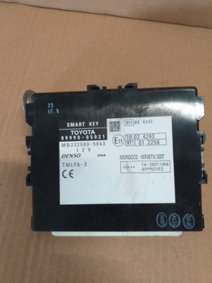 Toyota avensis t27 модуль smart key блок керування фото №1