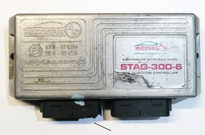 Блок керування бортовий комп'ютер lpg stag 300-6 фото №1