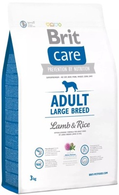 BRIT Care Adult L Large Breed Lamb Rice 3kg