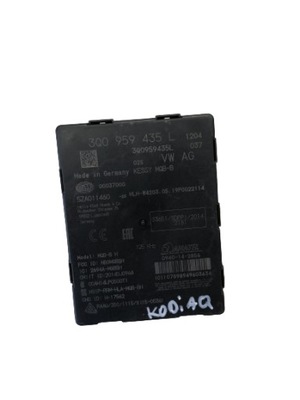 Модуль блок керування kessy skoda kodiaq 3q0959435l фото №1