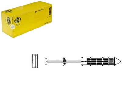 Осушувач кондиціонера hella 6q0820193a sad012 фото №1